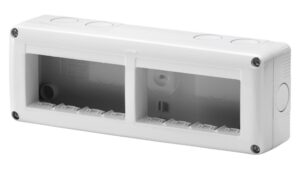 Contenitore apparecchi system 8(4x2)m ip40