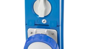 Presa fissa verticale portafusubile 16A ip67 2pt
