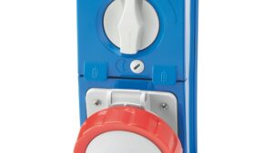 Presa fissa verticale portafusubile 16A ip67 3pt