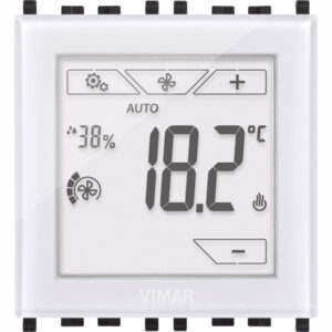 TERMOSTATO TOUCH DOMOTICO 2M BIANCO