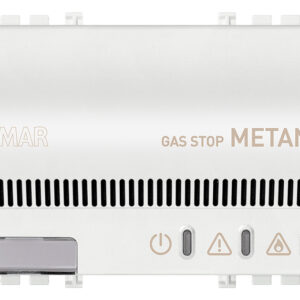 RIVELATORE ELETTR. METANO 230V BIANCO