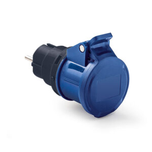 ADATT. SPINA SCHUKO-PRESA CEE 220V IP44