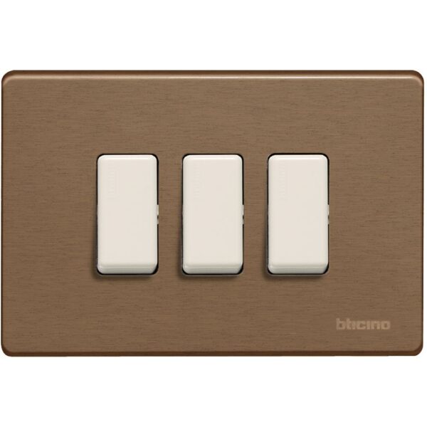 bticino-magic-placca-3p-bronzo