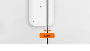 CONTATTO MAGNETICO PORTE WIRELESS  500M LORA