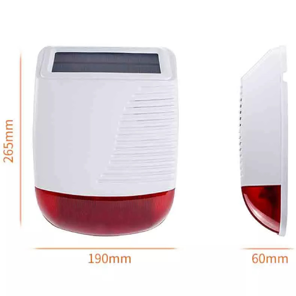 sirena-esterno-wireless-433-20db-con-pannello