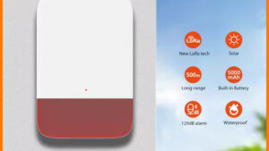 SIRENA ESTERNO WIRELESS/WIRED 433 LORA 120DB + PAN