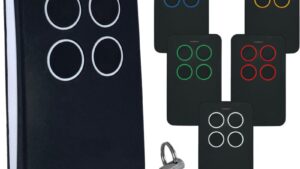 TELECOMANDO PER AUTOMAZIONI 4 TASTI ROSSO