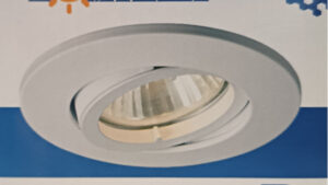 FARETTO GU10  F70MM D84MM NIKEL SPAZZOLATO