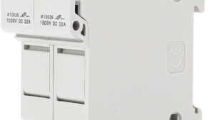 SEZIONATORE PORTAFUSIBILE 1000V DC 32A FUSIBILE 10X38