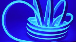 FLEX NEON 8MM 120LED 2200 LUMEN METRO BLU