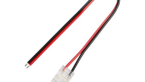 CONNETTORE CON CAVI STRIP LED IP20 10MM