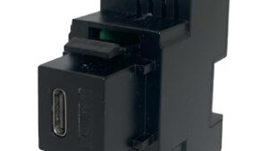 KEYSTONE 5V 3A TYPE C  RICARICATORE NERO