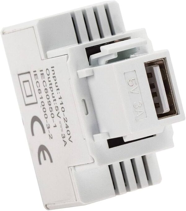 keystone-5v-3a-usb-ricaricatore-bianco