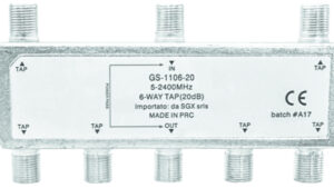 DERIVATORE TV-SAT 6WAY