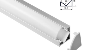 PROFILO ALLUMINIO ANGOLO 1PC=2M STR LED 12,5mm