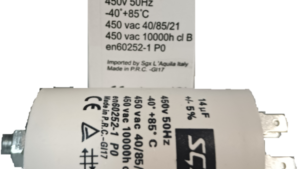 CONDENSATORE 4 PIN 400V 14NF