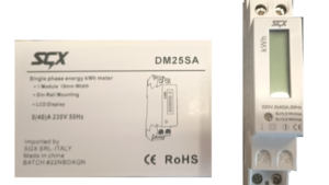 CONTATORE ENERGIA ANALOGICO 1M