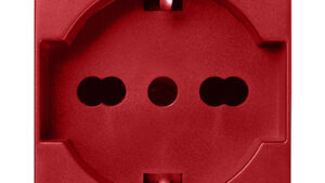 PRESA P40 2P+T 16A 250V ROSSO