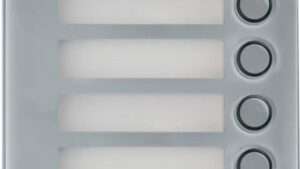 FRONTALINO A 4 TASTI GRIGIO