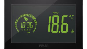 CRONOTERMOSTATO TOUCH 3M 120-230V BIANCO