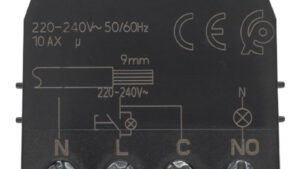 MODULO RELÉ 4 MORSETTI IMPULSI QUID 10AX