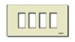 PLACCA 4M ALLUM. SCATTO ORO