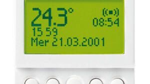 OROLOGIO SVEGLIA 120-230V SILVER