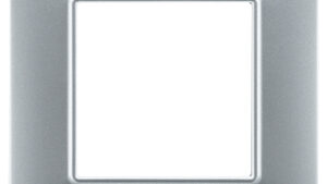 PLACCA 2M ARGENTO OPACO