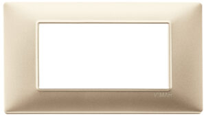 PLACCA 4M CHAMPAGNE OPACO