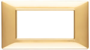 PLACCA 4M ORO LUCIDO