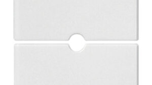 DUE MEZZI TASTI 1M DIMMER BIANCO