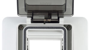 Calotta IP55 A Spina Inserita 2 Mod Incasso