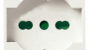 PRESA 2P+T 16A UNIVERSALE GRIGIO