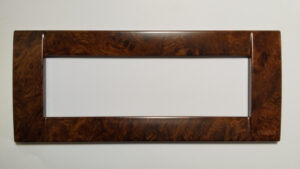 PLACCA CLASSICA 6M RADICA NOCE