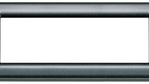 PLACCA ROND  6M ANTRACITE METALL.