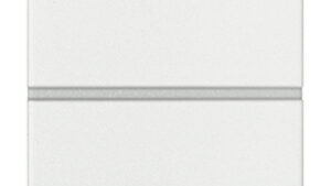 DUE PULSANTI INTERBLOCC.NO+NO 10A BIANCO