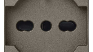 Bipresa 2 Poli +T 16A Universale Metal ARKE'