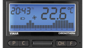 CRONOTERMOSTATO BATTERIE GRIGIO