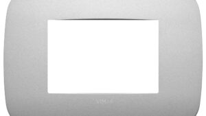 PLACCA ROUND 3M ARGENTO MATT