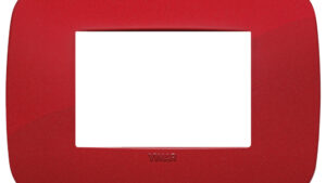 PLACCA ROUND 3M ROSSO