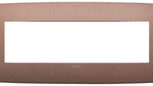 PLACCA ROUND 7M BRONZO MATT