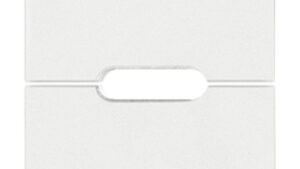 DUE MEZZI TASTI 1M SIMBOLI FRECCE BIANCO