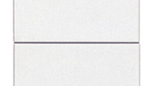 DUE PULSANTI INTERBLOC. NO+NO 10A BIANCO