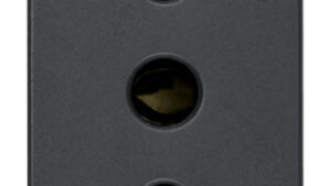 Bipresa 2 Poli +T 16A P17-11 Grigio EIKON