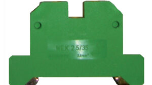 WEK 6/35 Morsetto a vite giallo/verde 0,2÷6