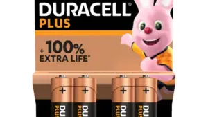 Duracell Plus 100 Stilo AA MN1500 Blister 4 pz