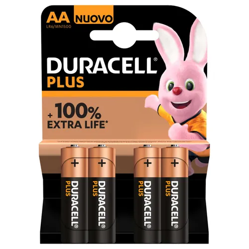 duracell-plus-100-stilo-aa-mn1500-blister-4-pz
