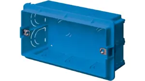Scatola 3 posti elevata capienza 95x70x48 blu