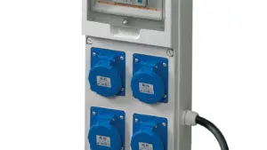 Quadro mobile 4x16A mod 4 prese ip65 4x2pt