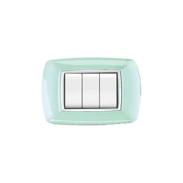 placca-mylife-3-moduli-verde-pastello